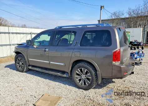 2015 Nissan Armada Sv z USA, uszkodzony, nr VIN 5N1BA0NC2FN613138